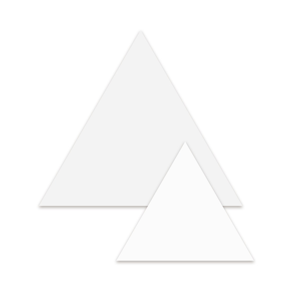 아티바바 도형 캔버스보드 삼각형 (대/소)